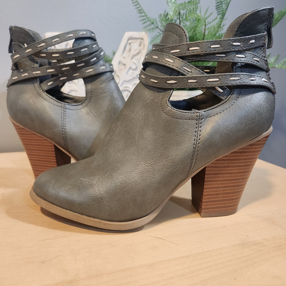 Grey Booties